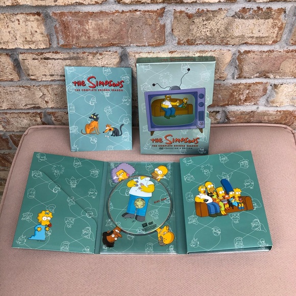 The Simpsons 2002 The Complete Second Season (4 DVDS Set) Collector's Edition - Picture 8 of 13